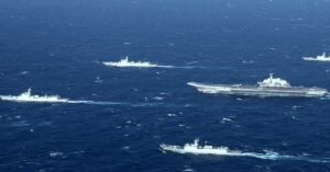 Συναγερμός στην Ταϊβάν: Η Κίνα στέλνει πάνω από 100 πολεμικά πλοία στα χωρικά της ύδατα