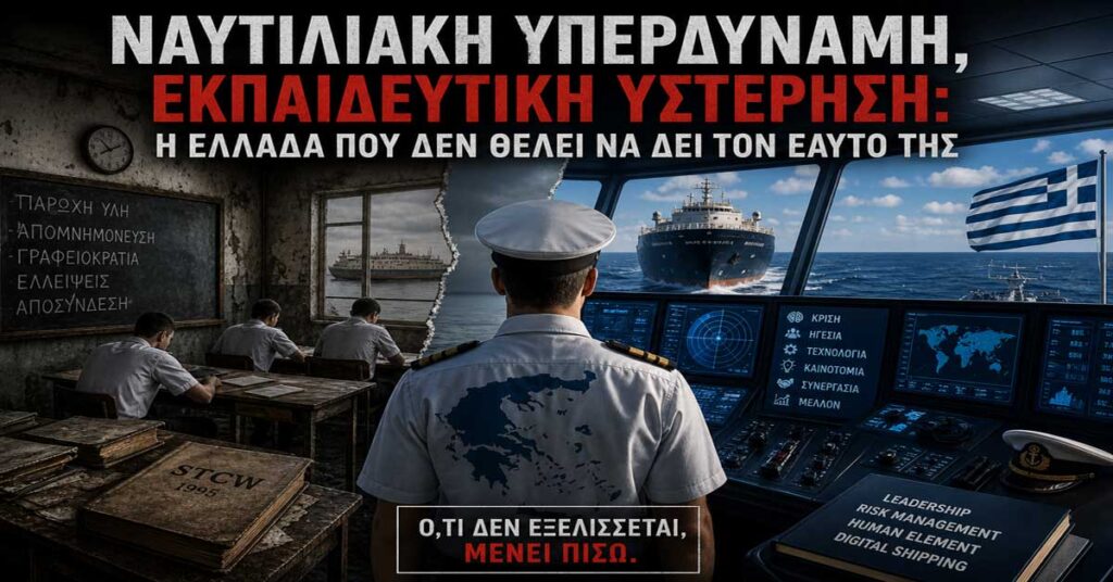 Ναυτιλιακή Υπερδύναμη, Εκπαιδευτική Υστέρηση: Η Ελλάδα που δεν θέλει να δει τον εαυτό της