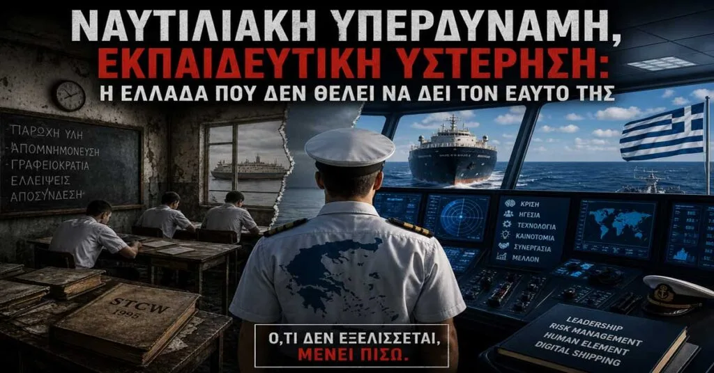 Ναυτιλιακή Υπερδύναμη, Εκπαιδευτική Υστέρηση: Η Ελλάδα που δεν θέλει να δει τον εαυτό της