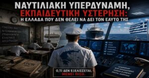 Ναυτιλιακή Υπερδύναμη, Εκπαιδευτική Υστέρηση: Η Ελλάδα που δεν θέλει να δει τον εαυτό της