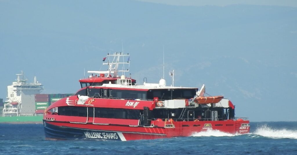 Ξεκίνησε τα δρομολόγιά του το νέο Aero 4 Highspeed της Hellenic Seaways (video)