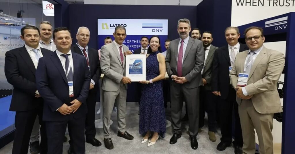 Τιμητική διάκριση για το Hellas Prosperity της Latsco Shipping