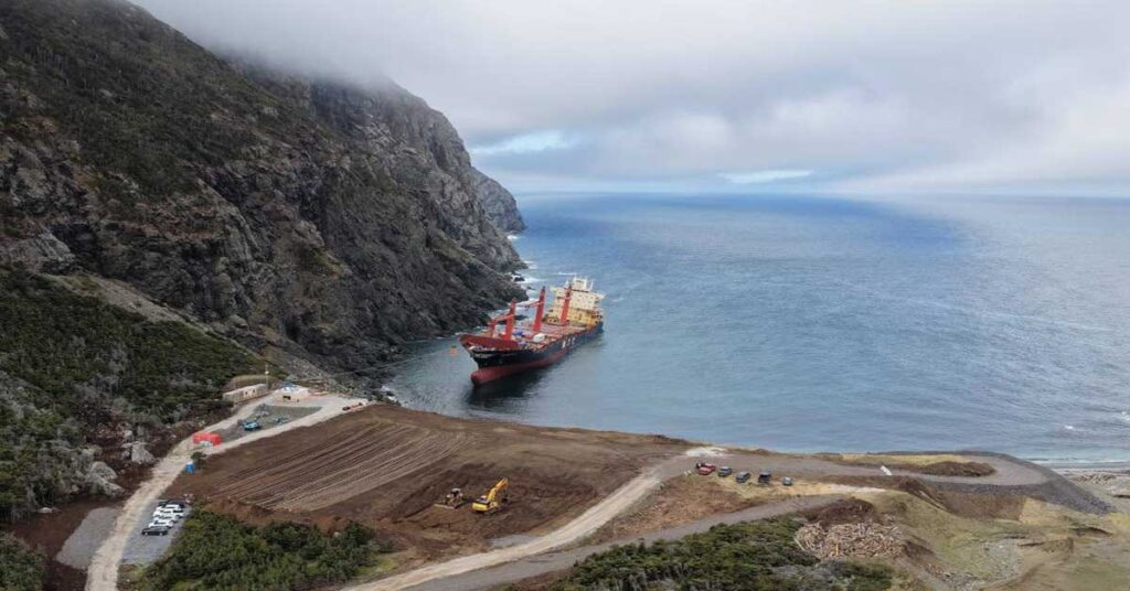 Ξεκίνησε η διάλυση του MSC Baltic III