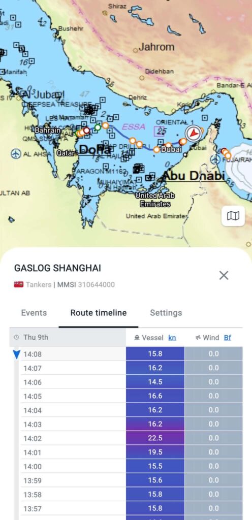 Τέσσερα πλοία γύρισαν πίσω – Αυτό είναι το LNG carrier ελληνικών συμφερόντων που πέρασε κανονικά το Ορμούζ