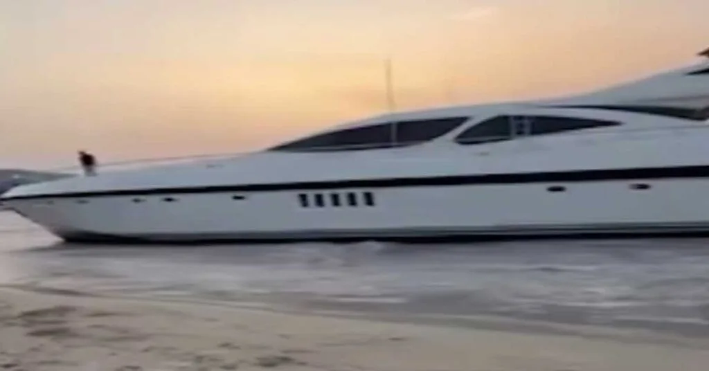 Πολυτελές superyacht αξίας εκατομμυρίων ευρώ προσάραξε στη Μαγιόρκα