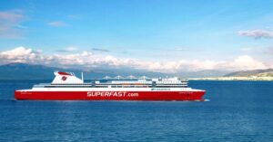 Στο νερό το νέο SUPERFAST VI: Έρχονται δύο πλοία 240 μέτρων για τις γραμμές Ελλάδας–Ιταλίας
