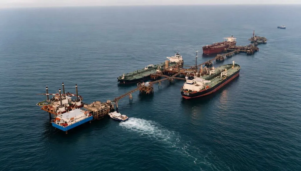 Ο τερματικός σταθμός φόρτωσης VLCC στην Basrah του Ιράκ