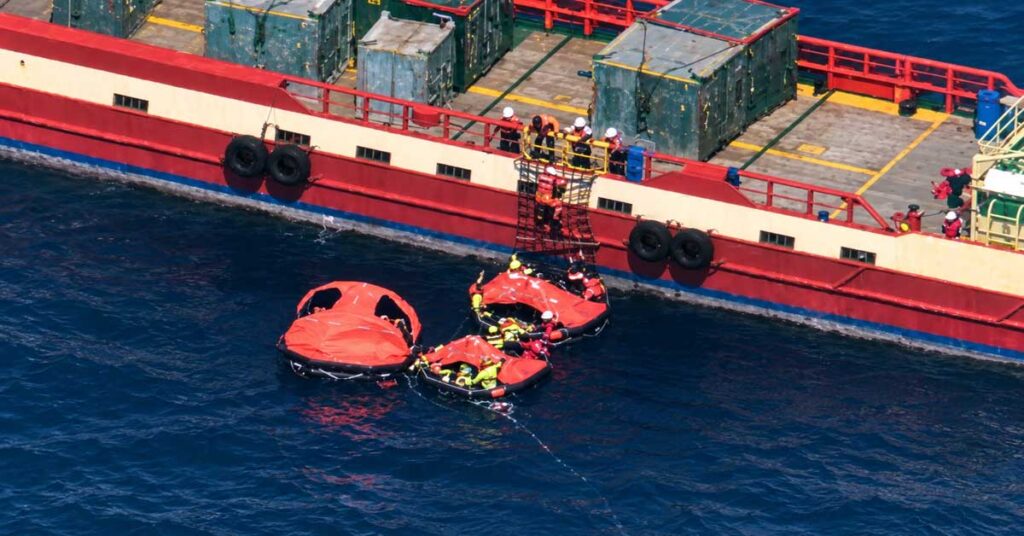 Πυρκαγιά σε ερευνητικό πλοίο με 42 ανθρώπους – Εγκατέλειψαν το πλοίο με σωσίβιες σχεδίες