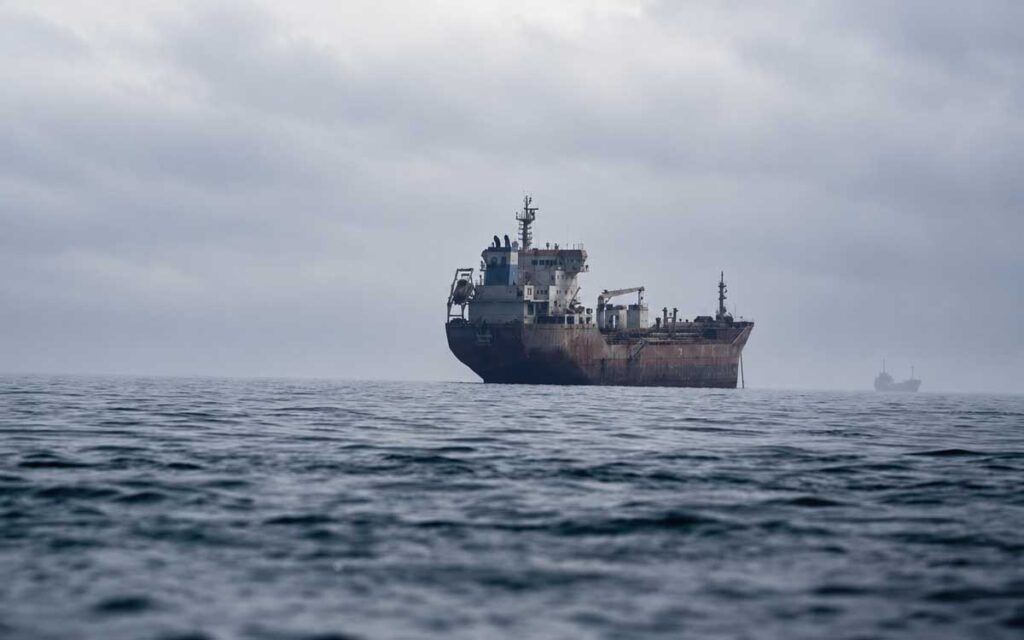 Αναφορές για πλοίο που τυλίχθηκε στις φλόγες ανοιχτά του Ιράκ