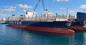 Το πρώτο containership με σύστημα «χωρίς προσδέση» στο κατάστρωμα – Πώς λειτουργεί