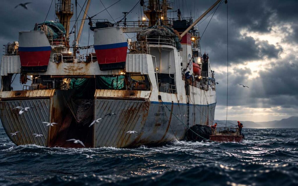 Μυστήριο με 17 ρωσικά αλιευτικά κοντά σε υποθαλάσσια καλώδια της Βρετανίας