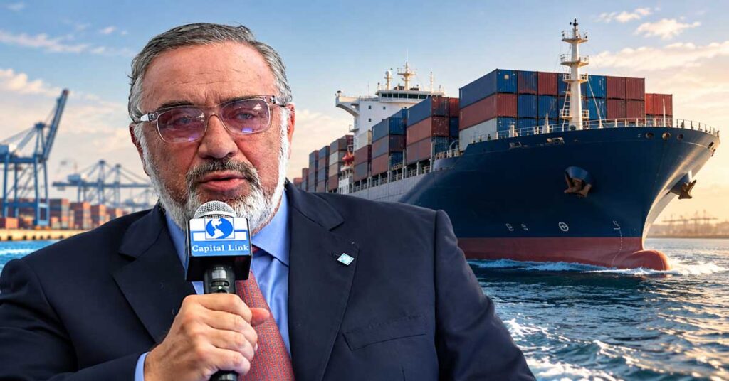 Ο Τσάκος επιστρέφει με παραγγελία δύο νέων πλοίων μεταφοράς κοντέινερ αξίας 96 εκατ. δολαρίων